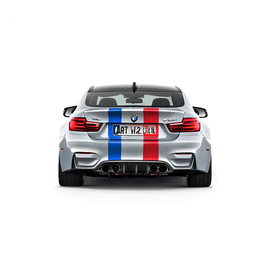 BMW M4 Rear Look PNG gba3