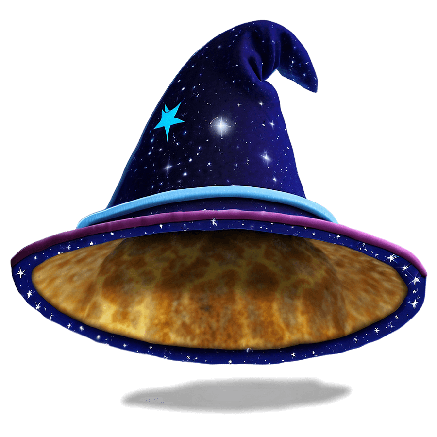 Wizard Hat in Space PNG 05262024