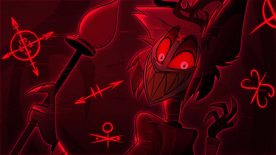 Arte del Demone Rosso di Hazbin Hotel