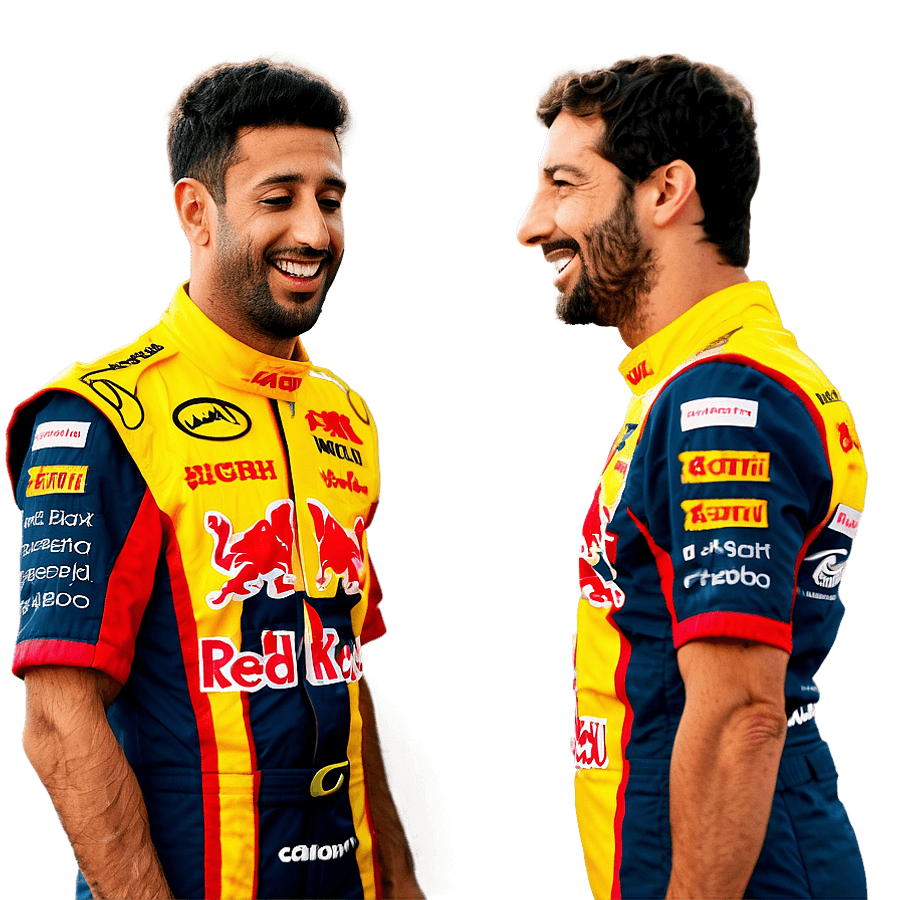 Daniel Ricciardo Teamwork PNG djm