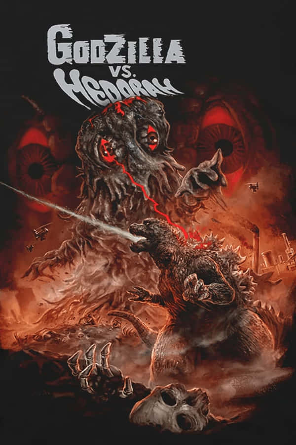 GodzillaVs Hedorah 1000 x 1500 tapet