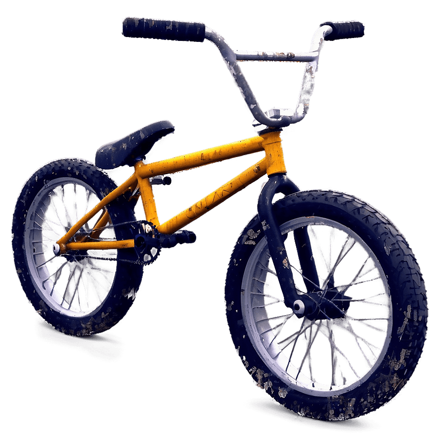 BMX Bike Grunge Style PNG lsb