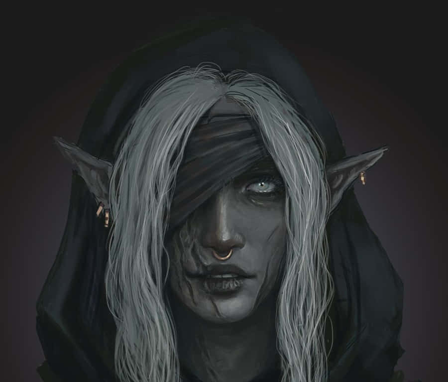 DrowRanger 1192 x 1016 Hintergrundbild