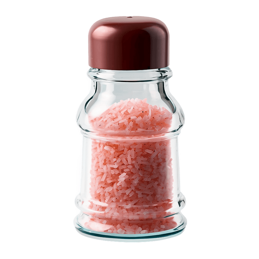 Salt Shaker Filled with Sea Salt PNG 05262024