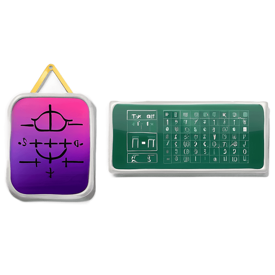 College Math Symbols PNG iye