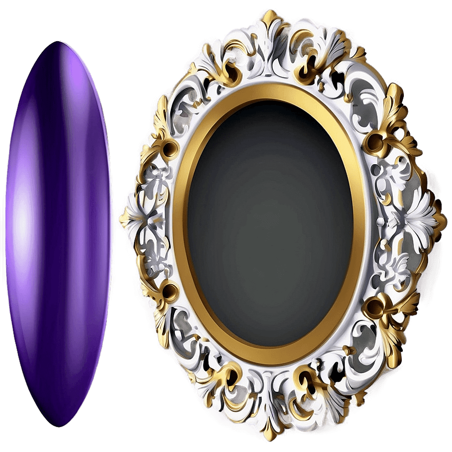 Elegant Decorative Frame PNG yxs98