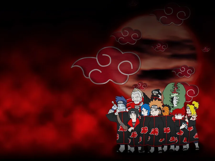 Akatsuki Cloud background