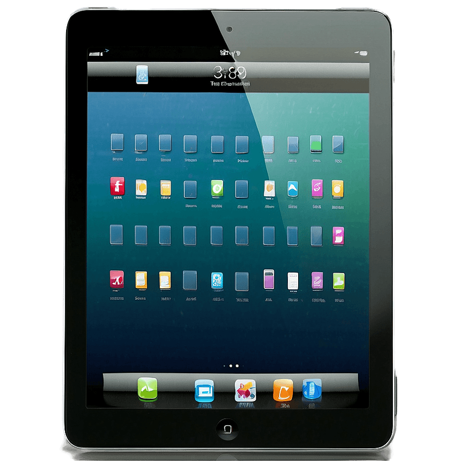 Ipad Template for Portfolios PNG xbx