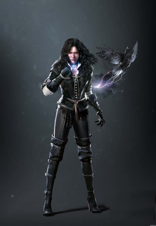 Yennefer von Vengerberg zaubert - Der Hexer