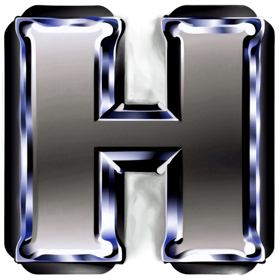 Letter H Outline PNG 62