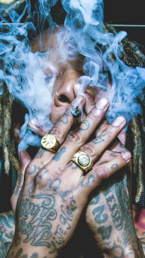 Artista Rap che Fuma