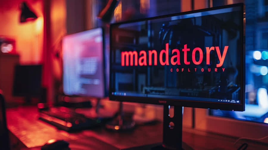 Texto Obrigatório em Configuração de Monitores Duplos