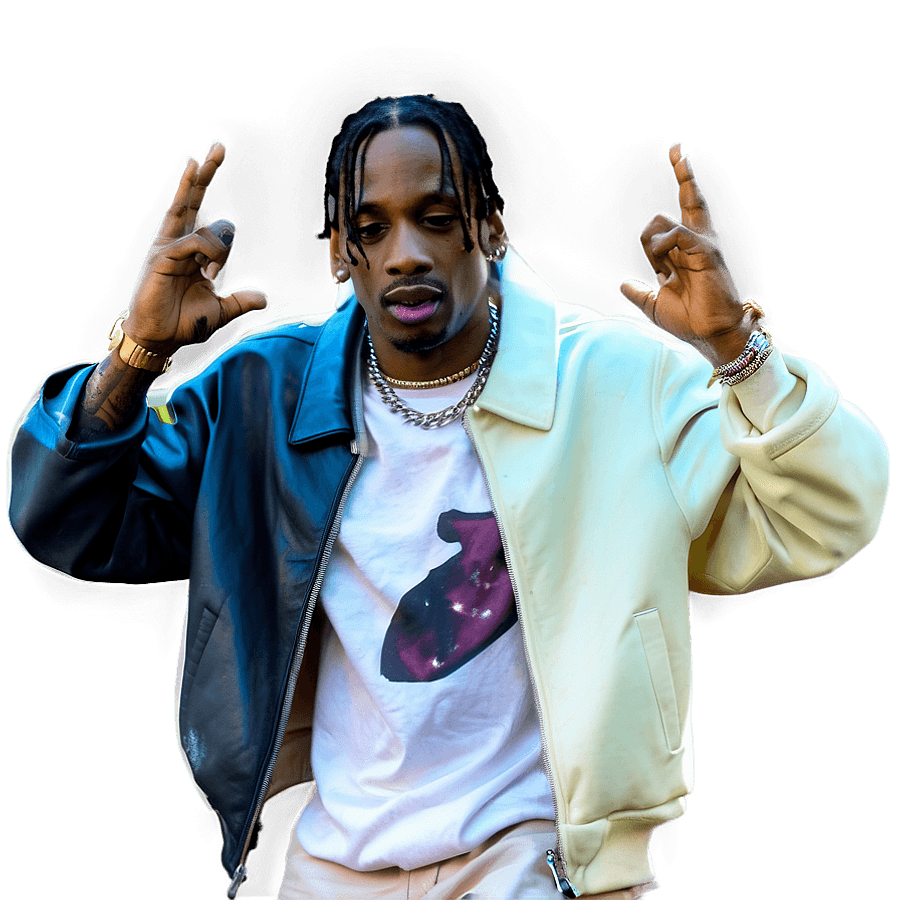 Travis Scott in Concert PNG 25