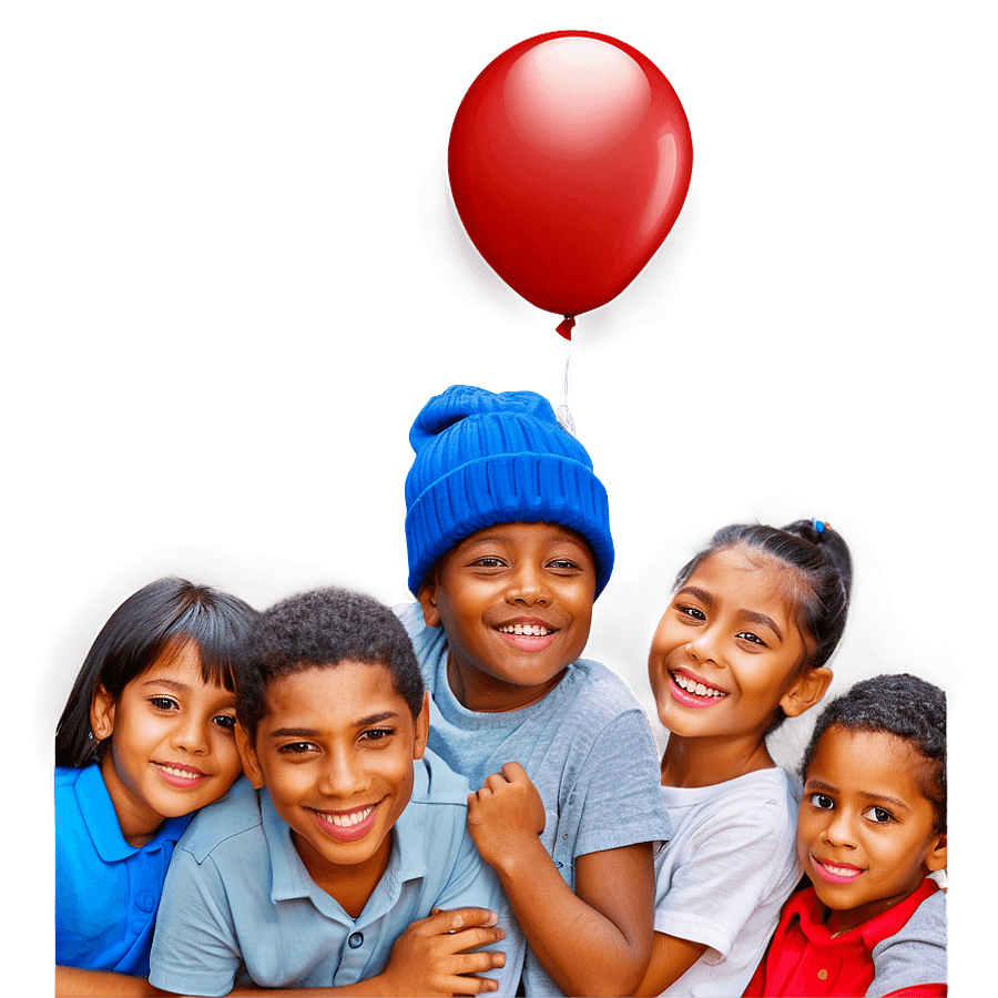 Red Balloon Celebration PNG 51