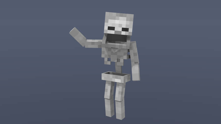 Incontrocon lo scheletro di Minecraft