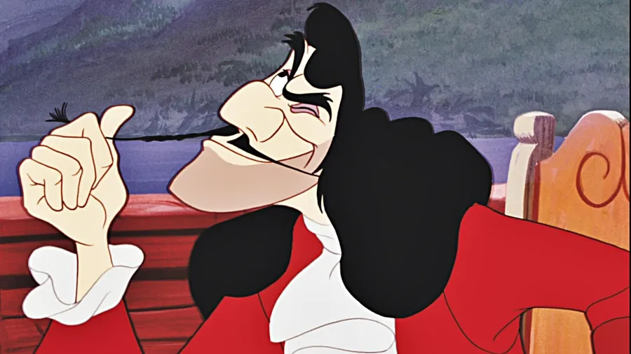 Captain Hook mustache wallpaper