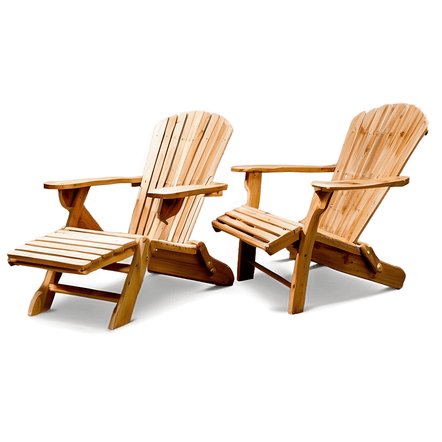 Reclining Adirondack Chair PNG 20