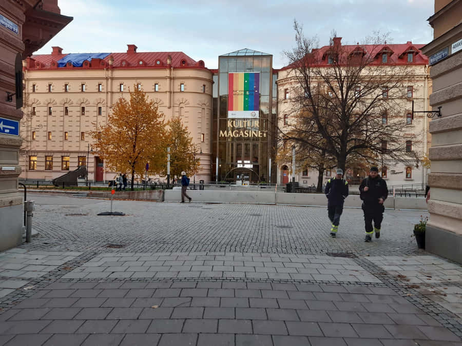 Exterior do Kulturmagasinet em Sundsvall
