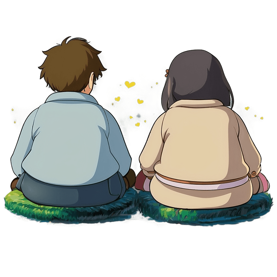Studio Ghibli Love Story PNG 05212024