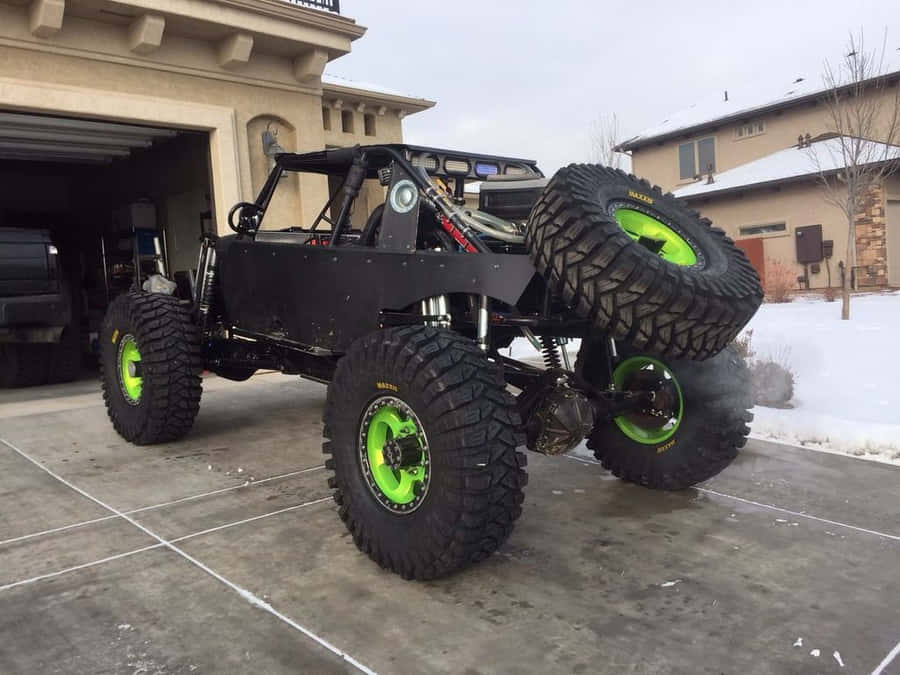 Offroad bil 1024 x 768 tapet