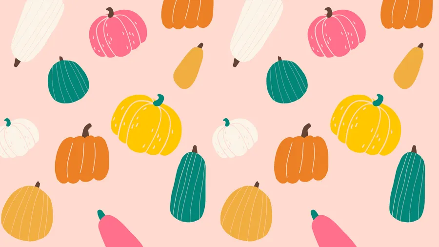 Cute Pumpkin Background