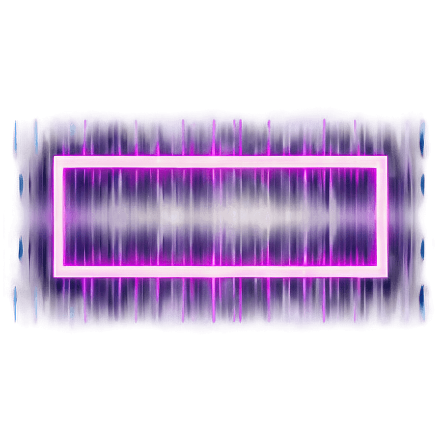 Abstract Neon Rectangle PNG dqy73
