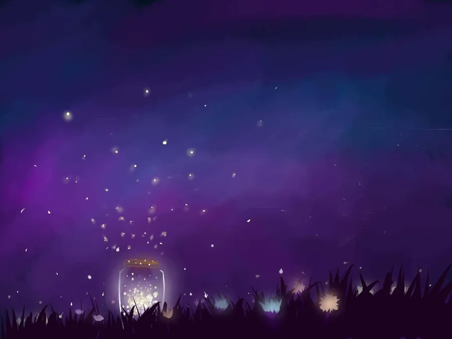 Enchanted Night Lightning Bugs