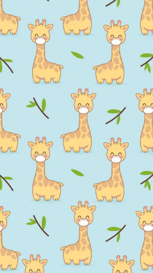 Baby Giraffe background