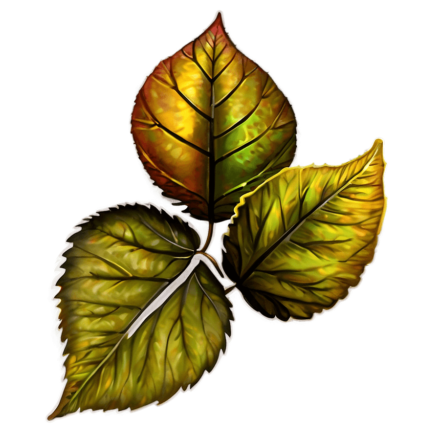 Fallen Leaves Corner Embellishments PNG hla