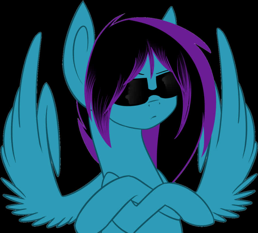Mlp Middle Finger Wing, HD Png Download