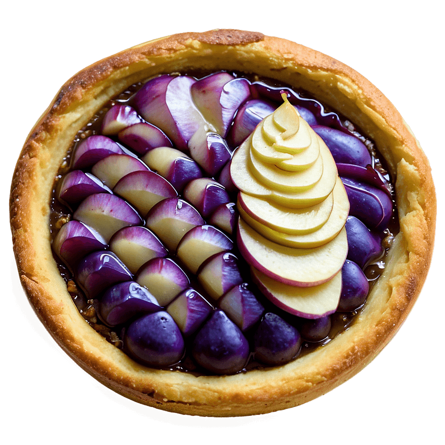 Pear Frangipane Tart PNG mce67