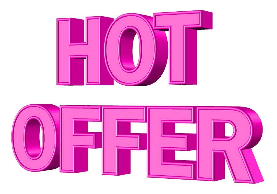 Hot Offer3 D Text Graphic