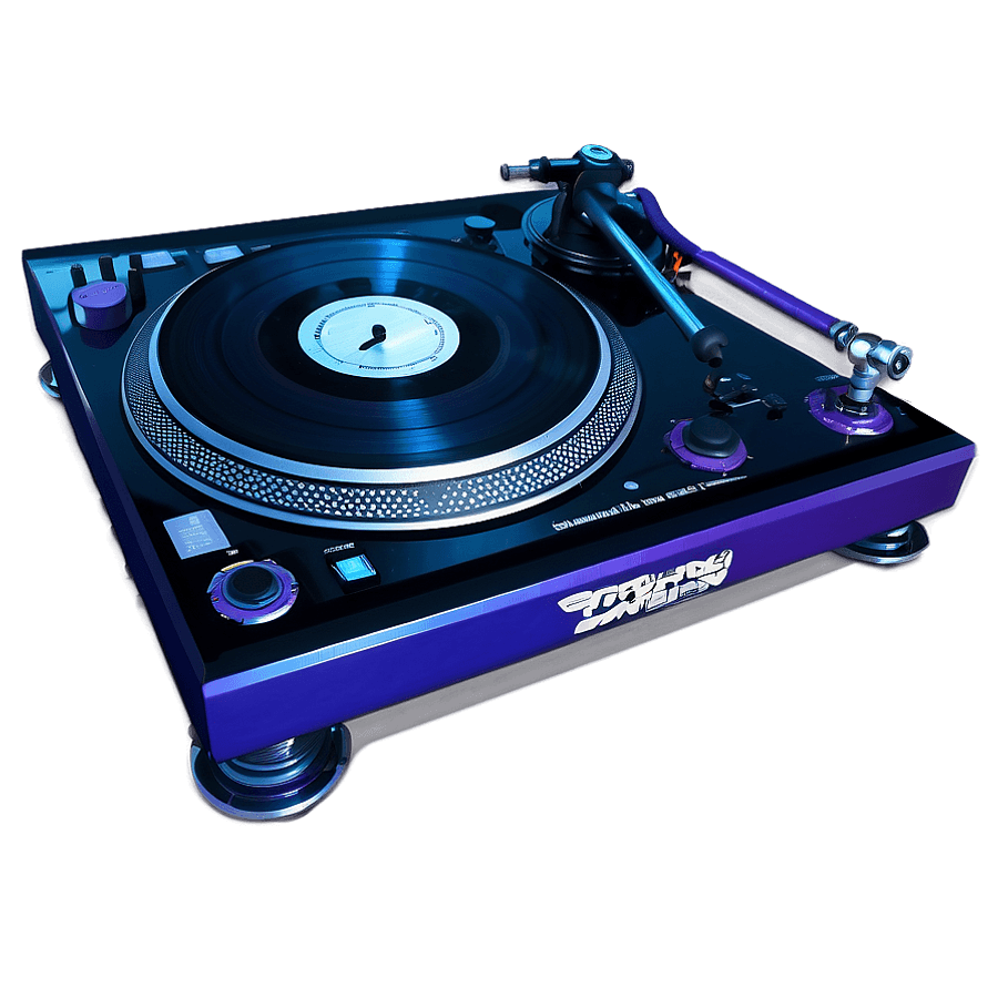 Custom DJ Turntable PNG 97