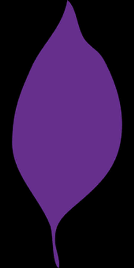 Purple Leaf Graphic