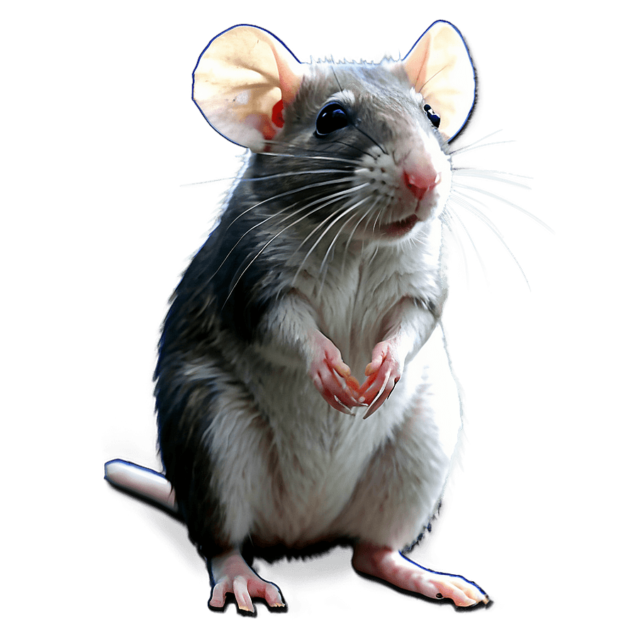 Fancy Rat PNG 06112024