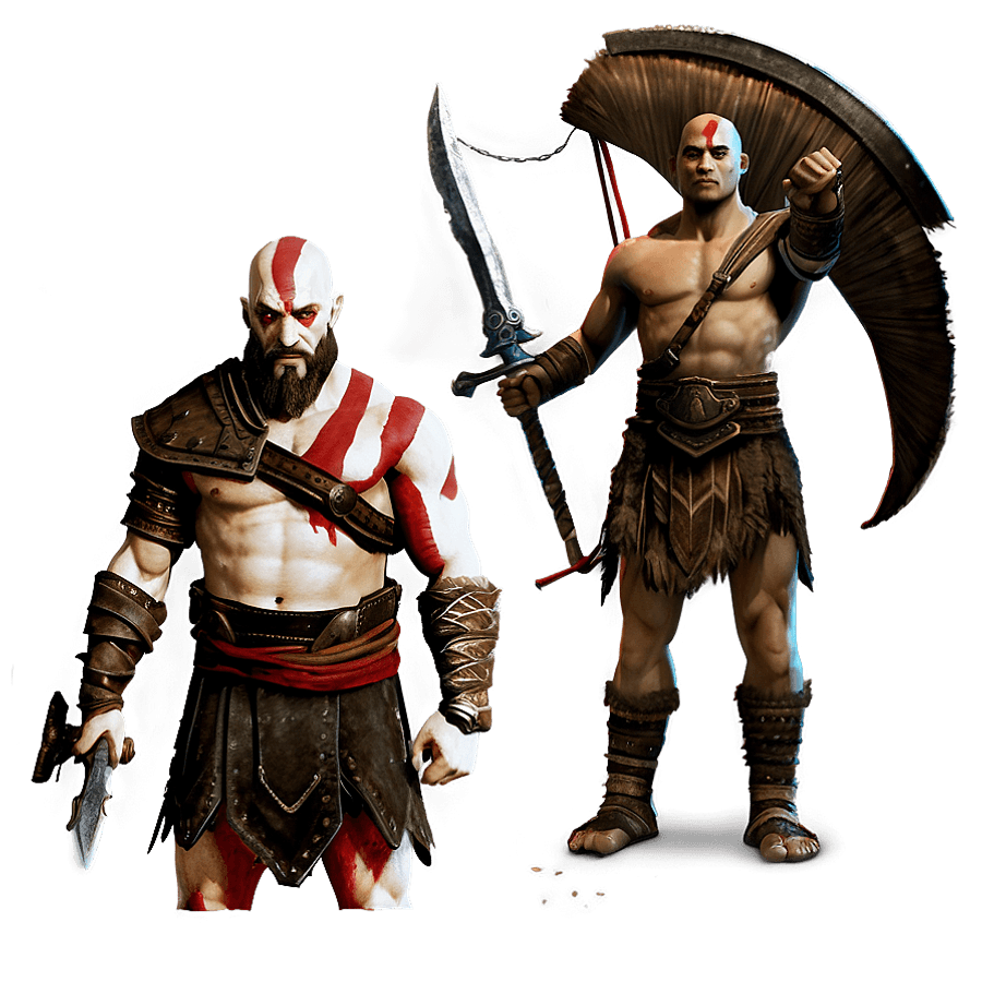 Kratos and Atreus PNG 05212024