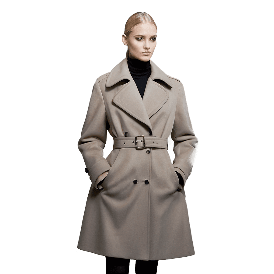 Dior Winter Coat PNG yiu