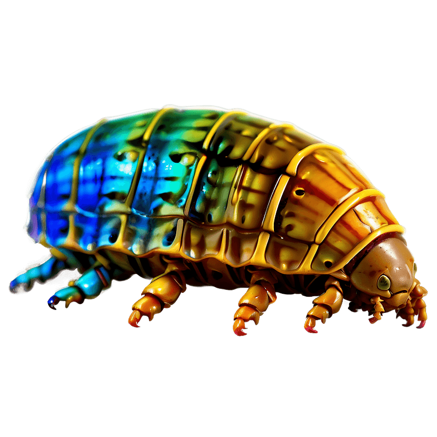 Colorful Isopod PNG nxk