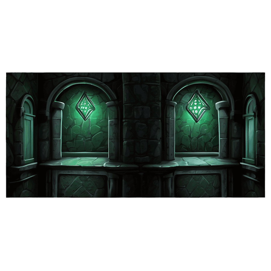 Slytherin Secret Passage PNG 06112024