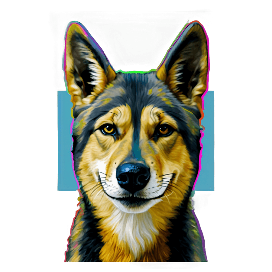 Pop Art Animal Portraits PNG amj