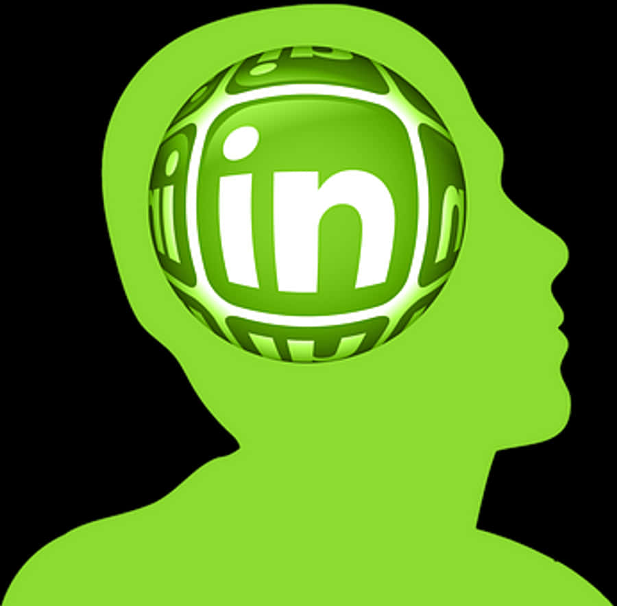 Linked In Brain Concept