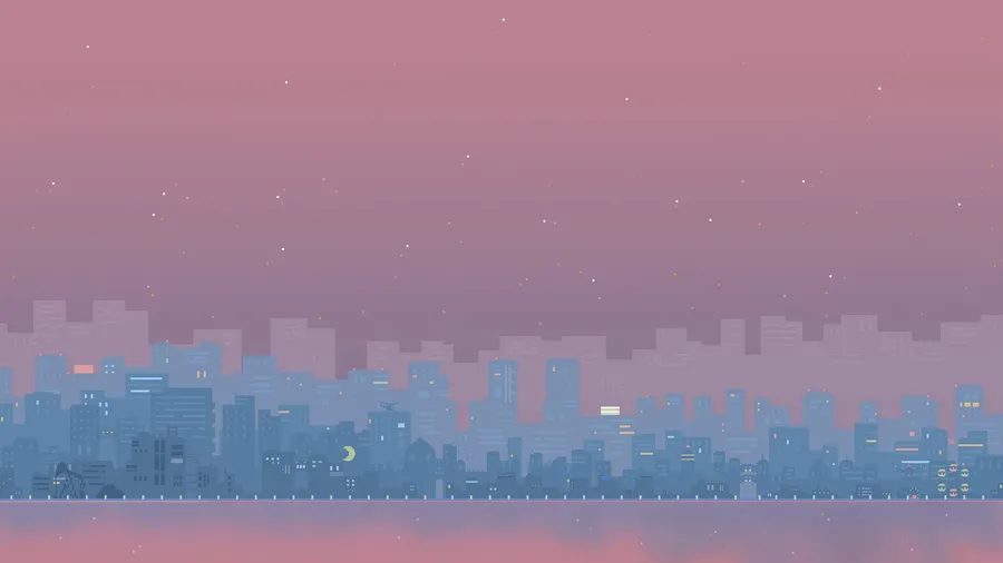 Aesthetic Pixel Background