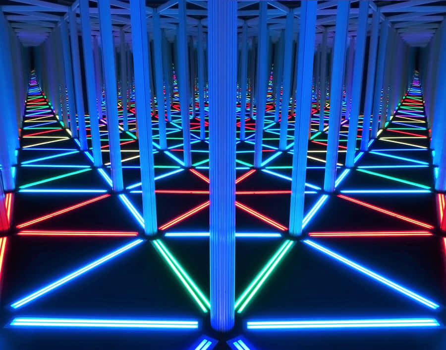 Illusione del Tunnel di Luce Infinita