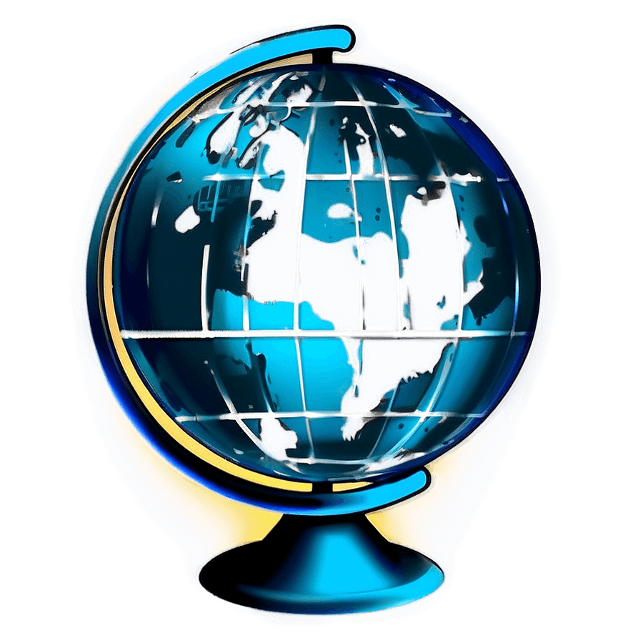 Sketch Globe Icon PNG 92
