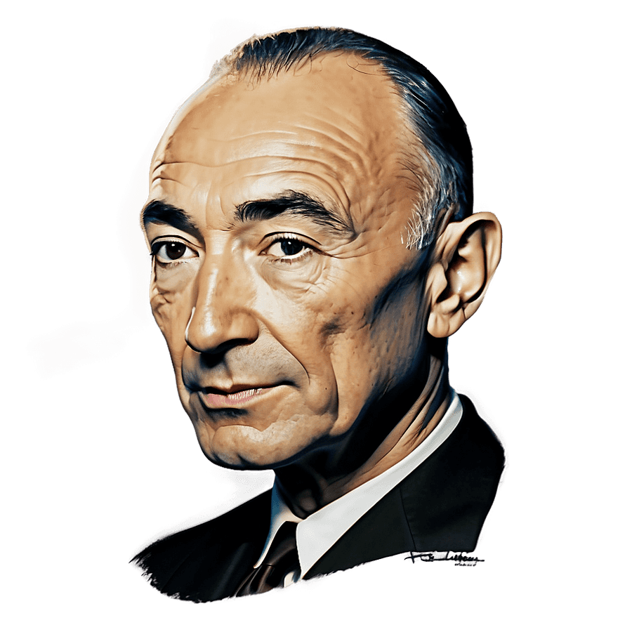 Historical Oppenheimer Portrait PNG 39
