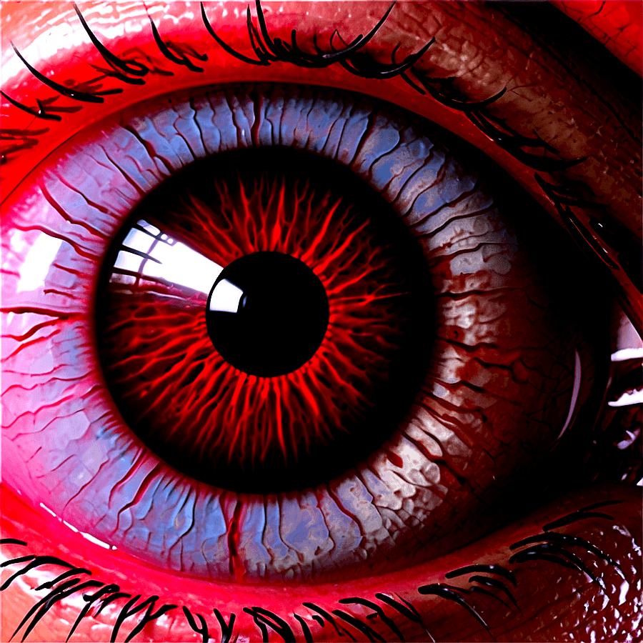 Bloodshot Eye Anatomy PNG 06272024