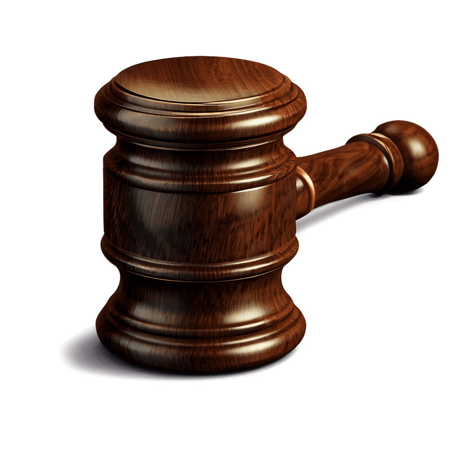 Vintage Gavel PNG 39
