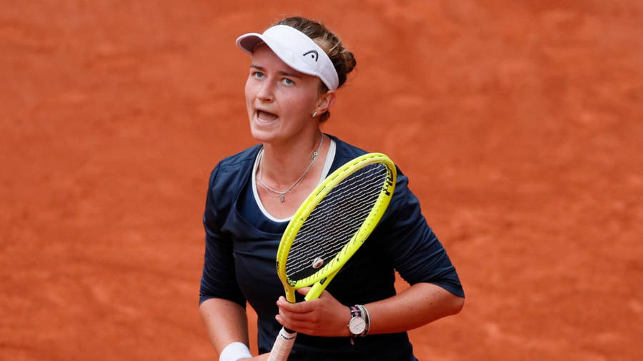 ProfessionelleTennisspielerin Barbora Krejcikova bei den US Open 2022.