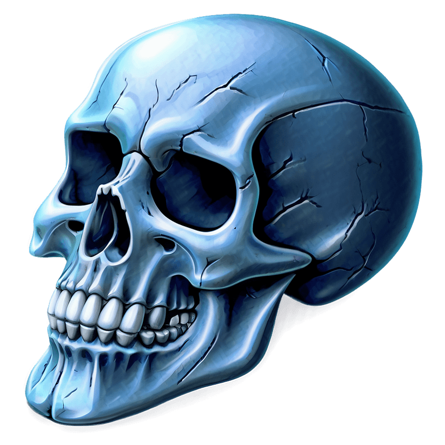 Ice Skull PNG 82