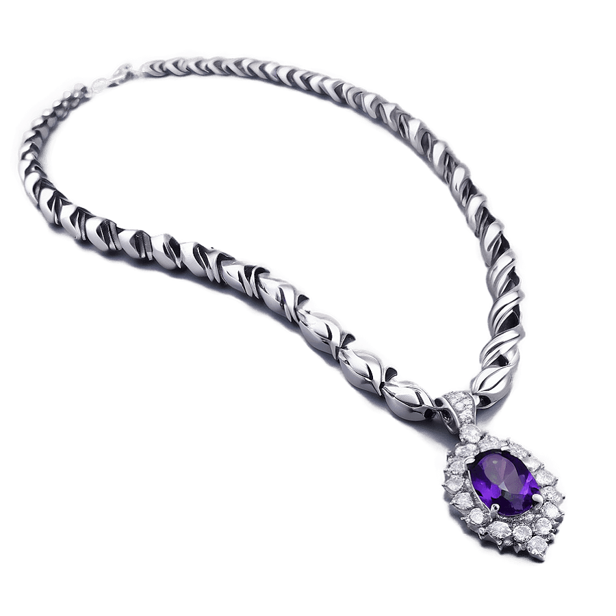 Silver Pendant PNG lfj